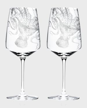 Lucy White Wine Glasses, Set of 2