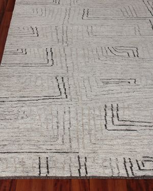 Balon Hand-Knotted Rug, 6' x 9'