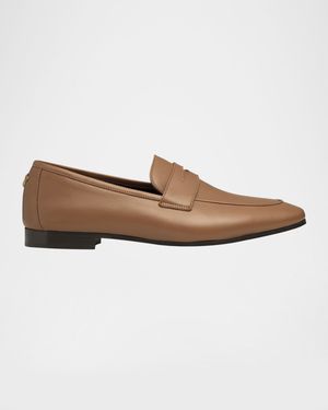 Flaneur Leather Penny Loafers