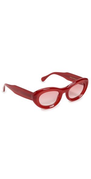 SIMONMILLER SIMONMILLER x Delarge Mirage Sunglasses Milky Red One Size