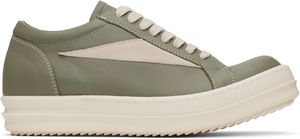 Rick Owens Baskets rétro vertes - Hollywood