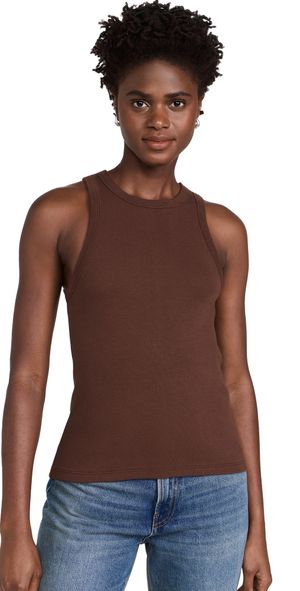 Sold Out NYC The Not So Basic Tank Chocolate XL
