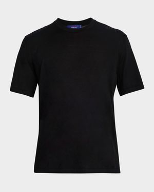 Men's Cashmere Alpha Yarn Crewneck T-Shirt