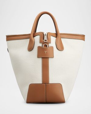 Di Swing Canvas Shopper Tote Bag