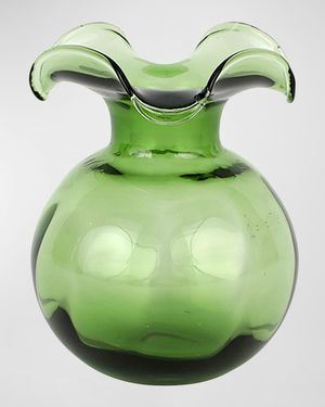 Hibiscus Glass Bud Vase