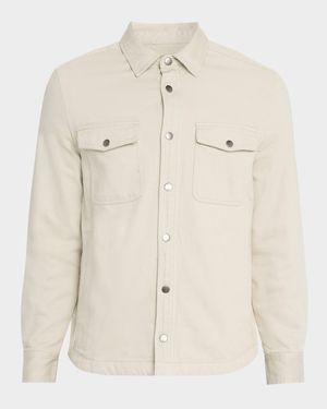 Men's O-Rhett Cotton Twill Shirt Jacket