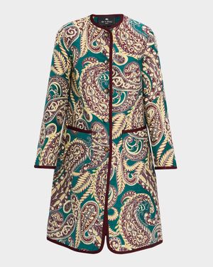 Reversible Jacquard Coat