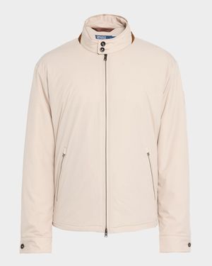 Men's Water-Resistant Gabardine Jacket