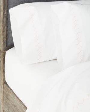 Stitched 300 Thread Count Pillowcases Set of 2, Standard