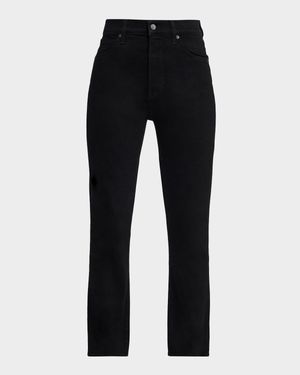 Ryleigh High-Rise Slim Straight Ankle Jeans