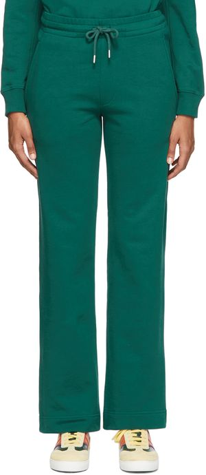 Dries Van Noten Pantalon de survêtement vert