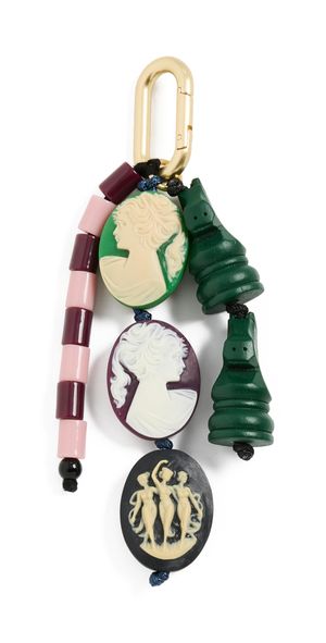 Clare V. Cameo Fob Multi One Size