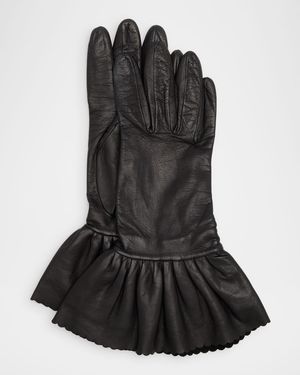 Danielle 3 Flare Leather Gloves