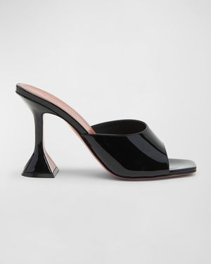 Lupita Patent Mule Sandals