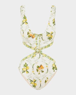 Kendall Cutout One-Piece Swimsuit