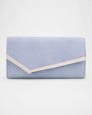 Emmie Suede Clutch Bag