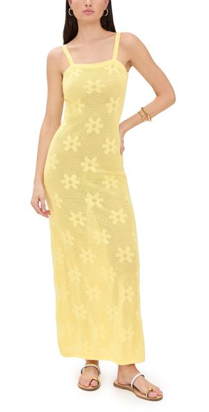 Beach Riot Conrad Dress Butter Blossom M
