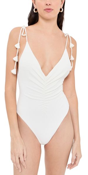 Devon Windsor Carmella Full-Piece Swimsuit Dove XL