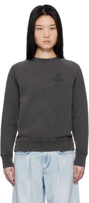 Isabel Marant Etoile Pull molletonné Milla gris