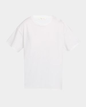 Nadina Oversized Short-Sleeve Top