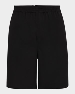 Men's Wool Relaxed Fit Pull-On Shorts