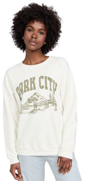 Original Retro Brand Park City Sweatshirt Antique White S