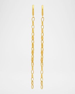 Edith Link Stud Earrings with Edith Link Fringe