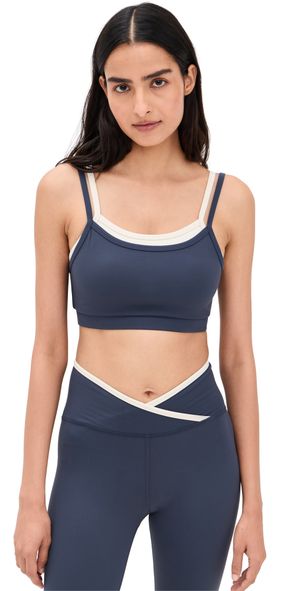 Strut This The Rhodes Bra Navy Shell M