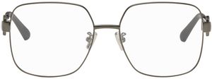 Bottega Veneta Lunettes de soleil Turn gris acier