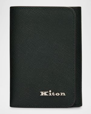 Men's Calfskin Trifold Wallet
