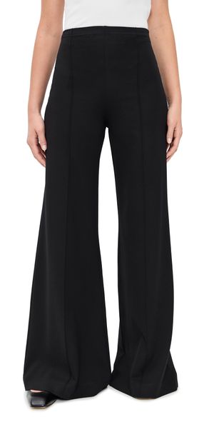 RIPLEY RADER Ponte Knit Wide Leg Pant Black M