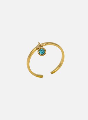 Aec Paris - Bague fine divya rond - Taille Unique - Bleu