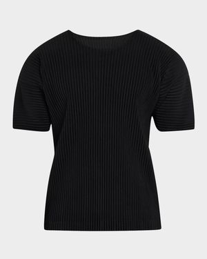 Men's Pleated T-Shirt