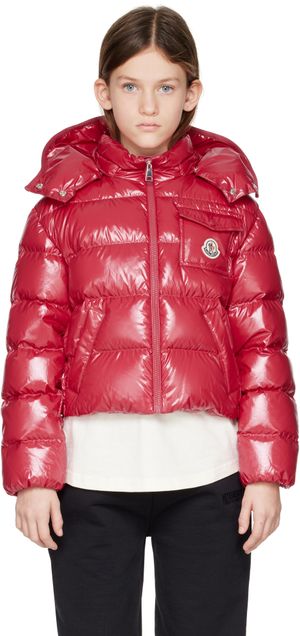 Moncler Enfant Kids Pink Andro Down Jacket