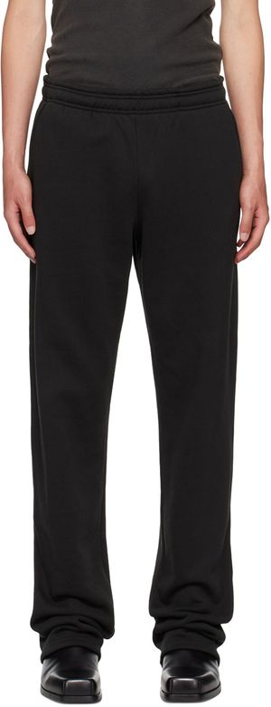 Entire Studios Pantalon de survêtement droit noir