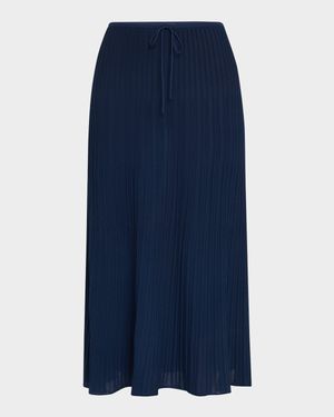 Citara Ribbed Midi Skirt