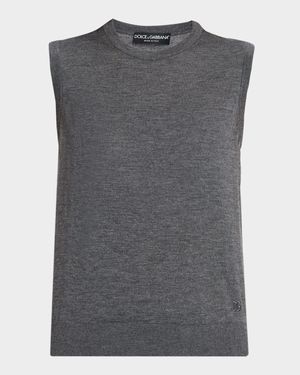 Cashmere Knit Tank Top