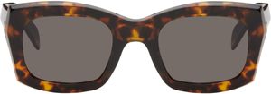 RETROSUPERFUTURE Brown Komori Sunglasses