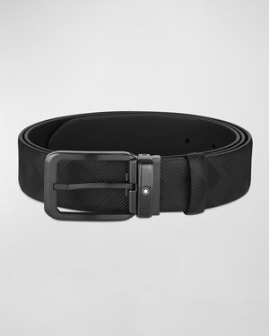 Men's Black 35mm Reversible Belt