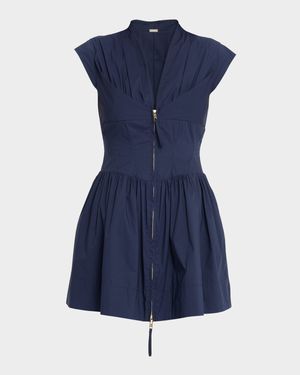 Rocca Poplin Mini Dress