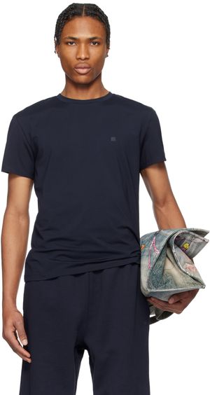 Acne Studios Navy Regular Fit T-shirt