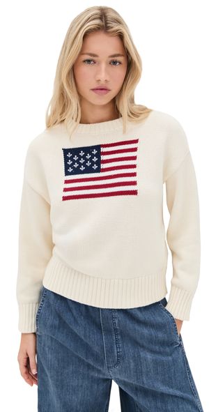 Marea Marea Flag Sweater Ivory L