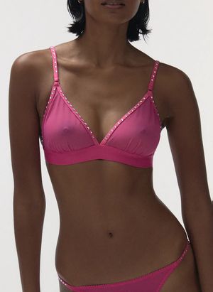 Love Stories - Bralette triangle - Taille 3 - Rose