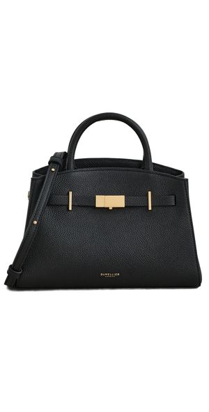 DeMellier The Small Hudson Handbag Black One Size