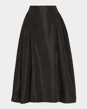 Hip Detail Bind Midi Skirt