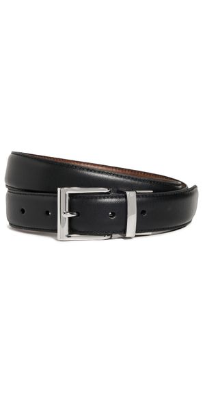 Polo Ralph Lauren Reversible Saddle Leather Belt Black/Brown 38