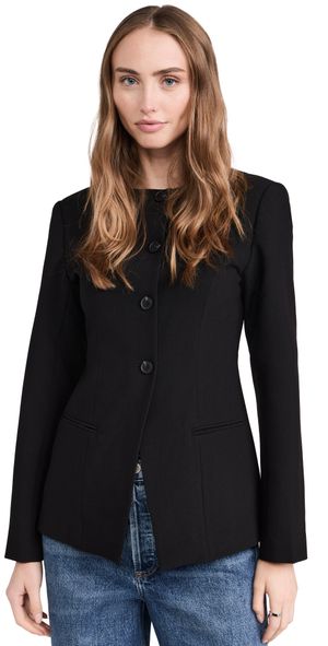 ALIGNE Daphne Long Waisted Blazer Black 8