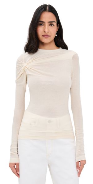 AGOLDE Lissa Long Sleeve Tee Black S