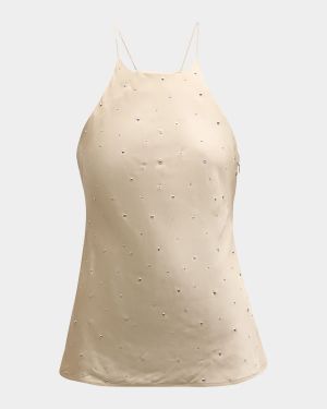 Briar Embellished Satin Top