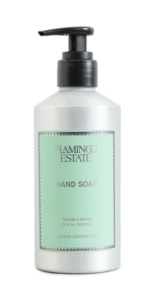 Flamingo Estate Jasmine & Damask Rose Hand Soap Green One Size
